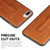 Fierre Shann Full Coverage Protective Leather Case iPhone 8 Plus & 7 Plus, with Holder & Card Slot - Brown