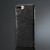 Fierre Shann Retro Oil Wax Texture PU Leather Case iPhone 8 Plus & 7 Plus, with Card Slots - Black
