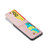 iPhone XR Fierre Shann Crazy Horse Card Holder Back Cover PU Phone Case - Pink