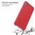 iPhone XS Max Fierre Shann Business Magnetic Horizontal Flip Genuine Leather Case - Red