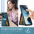 OnePlus Nord CE 3 / CE 3 Lite Fierre Shann Crazy Horse Card Holder Back Cover PU Phone Case - Blue