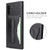 Galaxy Note10 Fierre Shann Full Coverage Protective Leather Case with Holder & Card Slot - Black