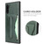 Galaxy Note10 Fierre Shann Full Coverage Protective Leather Case with Holder & Card Slot - Green