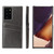 Samsung Galaxy Note 20 Fierre Shann Retro Oil Wax Texture PU Leather Case with Card Slots - Black