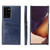Samsung Galaxy Note 20 Fierre Shann Retro Oil Wax Texture PU Leather Case with Card Slots - Blue