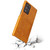 Samsung Galaxy Note 20 Fierre Shann Retro Oil Wax Texture PU Leather Case with Card Slots - Yellow