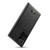 Samsung Galaxy Note20 Fierre Shann Leather Texture Phone Back Cover Case - Ox Tendon Black