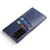 Samsung Galaxy Note 20 Ultra Fierre Shann Retro Oil Wax Texture PU Leather Case with Card Slots - Blue