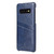 Fierre Shann Retro Oil Wax Texture PU Leather Case Galaxy S10, with Card Slots  - Blue