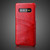 Fierre Shann Retro Oil Wax Texture PU Leather Case Galaxy S10 E, with Card Slots  - Red