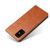 Galaxy S20 Fierre Shann PU Genuine Leather Texture Horizontal Flip Leather Case with Holder & Card Slots & Wallet - Brown