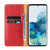 Galaxy S20 Fierre Shann PU Genuine Leather Texture Horizontal Flip Leather Case with Holder & Card Slots & Wallet - Red