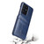 Galaxy S20 Ultra Fierre Shann Retro Oil Wax Texture PU Leather Case with Card Slots - Blue