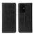 Samsung Galaxy S20+ Fierre Shann Retro Tree Bark Texture PU Magnetic Horizontal Flip Leather Case with Holder & Card Slots & Wallet - Black