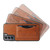Samsung Galaxy S21+ 5G Fierre Shann Full Coverage Protective Leather Case with Holder & Card Slot - Brown