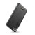 Samsung Galaxy S21+ 5G Fierre Shann Leather Texture Phone Back Cover Case - Cowhide Black