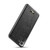 Samsung Galaxy S21+ 5G Fierre Shann Leather Texture Phone Back Cover Case - Ox Tendon Black