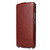 Samsung Galaxy S22+ 5G Fierre Shann 64 Texture Vertical Flip PU Leather Phone Case - Brown