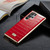 Samsung Galaxy S22+ 5G Fierre Shann Crocodile Texture Electroplating PU Phone Case - Red