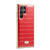 Samsung Galaxy S22+ 5G Fierre Shann Crocodile Texture Electroplating PU Phone Case - Red