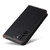 Samsung Galaxy S22+ 5G Fierre Shann PU Genuine Leather Texture Leather Phone Case - Black