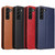 Samsung Galaxy S22+ 5G Fierre Shann PU Genuine Leather Texture Leather Phone Case - Black