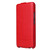 Samsung Galaxy S23 5G Fierre Shann 64 Texture Vertical Flip PU Leather Phone Case - Red