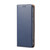 Samsung Galaxy S23 5G Fierre Shann PU Genuine Leather Texture Leather Phone Case - Blue Samsung Galaxy S23 5G Fierre Shann PU Genuine Leather Texture Leather Phone Case - Blue