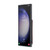 Samsung Galaxy S23 Ultra 5G Fierre Shann Crazy Horse Card Holder Back Cover PU Phone Case - Wine Red