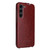 Samsung Galaxy S23+ 5G Fierre Shann 64 Texture Vertical Flip PU Leather Phone Case - Brown