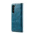 Samsung Galaxy S23+ 5G FIERRE SHANN Vintage Bark Texture Wallet Leather Phone Case - Green