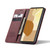 Google Pixel 6 Pro CaseMe 013 Multifunctional Horizontal Flip Leather Phone Case with Card Slot & Holder & Wallet - Wine Red