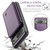 Google Pixel 8 CaseMe C22 Card Slots Holder RFID Anti-theft Phone Case - Purple