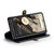 Google Pixel Fold CaseMe 003 Crazy Horse Texture Leather Phone Case - Black