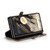 Google Pixel Fold CaseMe 003 Crazy Horse Texture Leather Phone Case - Coffee