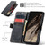 Google Pixel Fold CaseMe 013 Multifunctional Horizontal Flip Leather Phone Case - Black