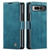 Google Pixel Fold CaseMe 013 Multifunctional Horizontal Flip Leather Phone Case - Blue