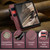 Google Pixel Fold CaseMe 013 Multifunctional Horizontal Flip Leather Phone Case - Wine Red