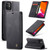 CaseMe-013 Multifunctional Horizontal Flip Leather Case with Card Slot & Holder & Wallet iPhone 11 - Black