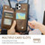 iPhone 11 Pro CaseMe C22 Card Slots Holder RFID Anti-theft Phone Case - Brown