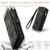 iPhone 11 Pro CaseMe-008 Detachable Multifunctional Horizontal Flip Leather Case with Card Slot & Holder & Zipper Wallet & Photo Frame  - Black