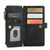 iPhone 11 Pro CaseMe-C30 PU + TPU Multifunctional Horizontal Flip Leather Case with Holder & Card Slot & Wallet & Zipper Pocket  - Black