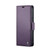 iPhone 12 / 12 Pro CaseMe 023 Butterfly Buckle Litchi Texture RFID Anti-theft Leather Phone Case - Pearly Purple