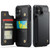 iPhone 12 / 12 Pro CaseMe C22 Card Slots Holder RFID Anti-theft Phone Case - Black