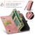 iPhone 12 mini CaseMe-008 Detachable Multifunctional Wallet Leather Phone Case  - Pink