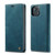 iPhone 13 CaseMe-013 Multifunctional Retro Frosted Horizontal Flip Leather Case with Card Slot & Holder & Wallet - Blue