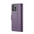 iPhone 13 Pro Max CaseMe 023 Butterfly Buckle Litchi Texture RFID Anti-theft Leather Phone Case - Pearly Purple