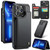 iPhone 13 Pro Max CaseMe C22 Card Slots Holder RFID Anti-theft Phone Case - Black