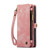 iPhone 14 Pro CaseMe 008 Detachable Multifunctional Leather Phone Case - Pink iPhone 14 Pro CaseMe 008 Detachable Multifunctional Leather Phone Case - Pink