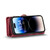 iPhone 14 Pro CaseMe 008 Detachable Multifunctional Leather Phone Case - Red